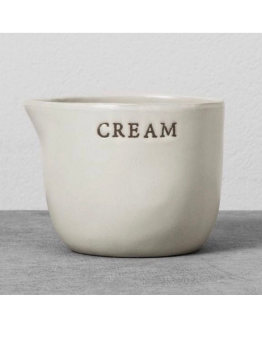 Hearth and Hand Magnolia Creamer Container CREAM Milk Pitcher NEW W/ TAG